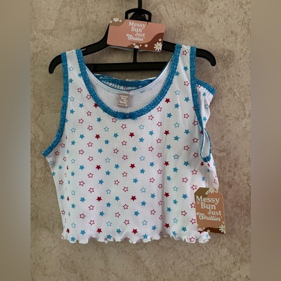 Messy Bun Just Chillin Other - Messy Bun Just Chillin 2 Piece PJ Shorts Set